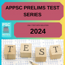 APPSC Prelims Test Series 2024 (Only 24 Tests with solution-PDF)